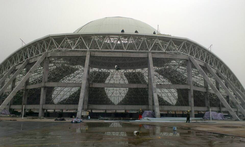 叶城温泉馆网架工程